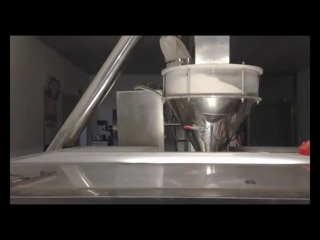 Automatyczna, obrotowa, wstępnie pakowana maszyna do pakowania mleka w proszku